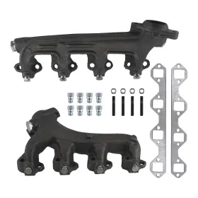 Wl4m2t Maxpeedingrods Lh Rh Manifold Pair For Ford E-250 Club Wagon V8 5.8l 1988-1991 Direct-fit
