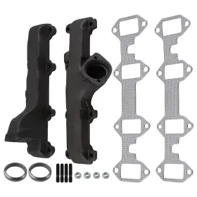 Ynbj1a Maxpeedingrods Cast Iron Exhaust Manifold For Ford F-series Truck 5.8l 5.9l 6.4l V8 1965-1976