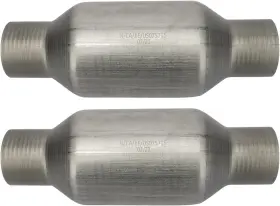 Msftwcc6007x2n Mayasaf 2 Pack 2.25 Inch Inlet/outlet Universal Catalytic Converter High Flow