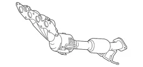 L328-20-50xj Mazda Genuine Converter
