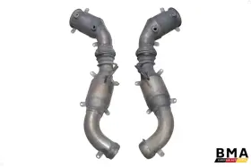 5555085 Mclaren 600lt Left And Right Side Exhaust Manifold Assembly Set 2019 2020 Oem