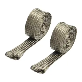 Mea240806ee002747 Meccanixity 2 Pcs Heat Shield Sleeve 5/16 Inch 0.3 Id 3.3 Feet Titanium Color