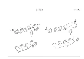 112-140-32-09-80 Mercedes-benz Genuine Remanufactured Flanged Elbow
