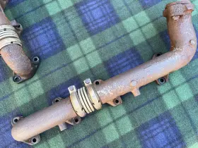 1171422202 Mercedes-benz R107 C107 450slc 450sl Right Exhaust Header Egr Bung