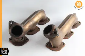 1371400009 Mercedes-benz 01-02 W220 S600 Cl600 V12 Exhaust Manifold Front Set Of 2 Oem