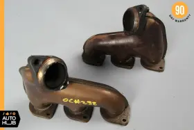 1371400109 Mercedes-benz 01-02 W220 S600 Cl600 V12 Exhaust Manifold Rear Set Of 2 Oem
