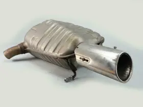 204491220 Mercedes-benz 2008 - 2011 C Class W204 Exhaust Muffler Pipe Lh Oem