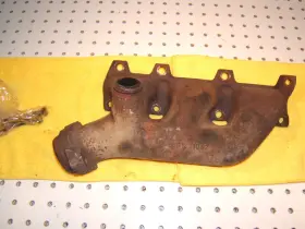 6061421002 Mercedes-benz 606 142 10 02 W124 1995 E300d 6cyl Diesel Front Exhaust Oem 1 Manifold