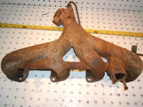 Mercedes-benz Gp 190 009 77-79 W116 450sel 6.9l M100 Left Driver Us Exhaust Genuine 1 Manifold