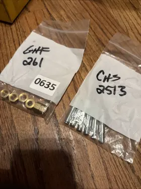 Chs-2513 Mg 6 Mgb Exhaust Manifold Studs Nuts Chs2513 Ghf261