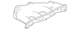 1555a400 Mitsubishi Genuine Exhaust Manifold