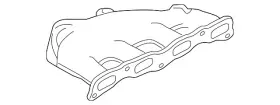1555a475 Mitsubishi Genuine Exhaust Manifold