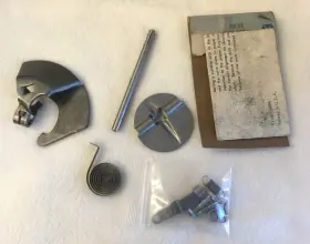 2808446 Mopar Nos 1967-69 383 440 Hp Exhaust Heat Riser Repair Pkg Complete Gtx Charger