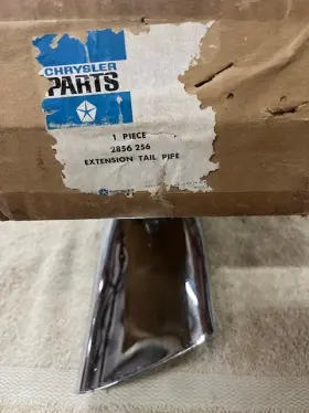 2856256 Mopar Nos Exhaust Tail Pipe Deflector Lt. 1967 Plymouth Gtx