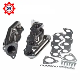 Max-571059 Motionauto For Toyota Tundra Sequoia Exhaust Headers 4.7l V8 2000-04