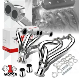 Mt1-jvthd145 Motor-1 Stainless Steel 4-1 Mid-length Headers Exhaust System For 305-350 Cid Engine