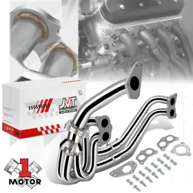 Mt1-jvthd158 Motor-1 Stainless Steel Unequal Length Exhaust Headers Set For 02-21 Subaru Wrx Sti