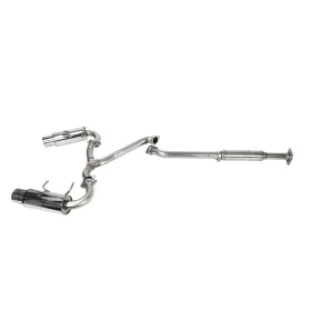 Gg4225 Motorfastracing For 13 Frs/ft86/gt86/86/brz Dual 4 Inch Muffler Tip Stainless Exhaust