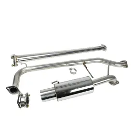 Gg4227 Motorfastracing For 98-02 Honda Accord 2.3 Cg1-6 4cyl 2/4dr 4 Inch Muffler Tip Exhaust System