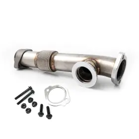 Cdp-679010 Ncb Diesel And Offroad Upgraded Bellowed Passenger Up Pipe For 2004-2007 Ford 6.0l Powerstroke
