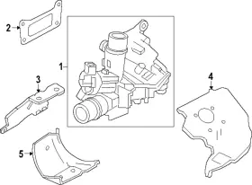14411-6gp1d Nissan Genuine Turbocharger