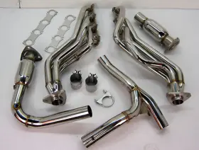 H10792cat Obx Racing Sports Long Tube 99-03 F-150 Trinton V8 4.6/5.4l Catted Full Length