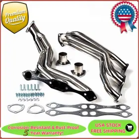 265-400 Oe Quality Unite 1935-1948. For Chevy Small Block V8 1935-1948 Fat Fenderwell Headers Stainless