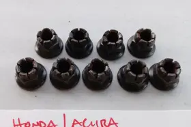 Oem 92 93 94 95 Ej1 Exhaust Manifold Mounting Hardware Nut Set X9 Honda Acura Civic Crx Vtec Eg