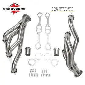 Eh28033-5-os Osbuyzone Headers For Chevy Small Block 262 265 283 305 327 350 400 Sb V8 Engine Polished