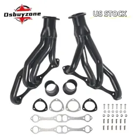 Eh28033-bk Osbuyzone Exhaust Headers For Chevy Small Block Sb V8 262 265 283 305 327 350 400 Black