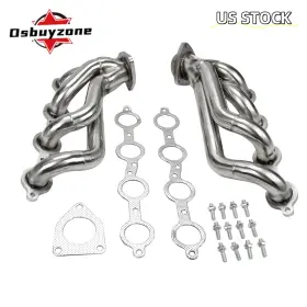 Eh28035-os Osbuyzone For 00-01 Gmc Yukon 4.8l 5.3l 99-01 Sierra 1500 2500 Exhaust Headers Kit New