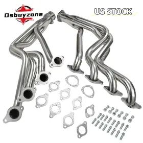 Eh28038-2-os Osbuyzone New For Chevy Gmc Suv Pickup 396 402 427 454 Pair Exhaust Headers Kit Polished