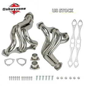 Eh28119x-3-os Osbuyzone Piar Stainless Chassis Headers For 1955-57 Small Block Chevy Car 150 210 Bel Air