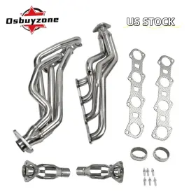 Eh28139-4-os Osbuyzone Pair Polished Stainless Headers For 1999-2004 Ford F150 4wd Rwd 5.4l Modular V8