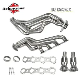 Eh28139-6-os Osbuyzone For Ford F150 4wd Rwd 5.4l Modular V8 1999-2004 Exhaust Headers Stainless Steel
