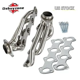 Eh28142-2-os Osbuyzone Shorty Exhaust Headers For 1997-2003 Ford F150 F250 Expedition 5.4l V8 Engines