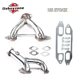 Eh28160-3-os Osbuyzone Pair For 1937-1962 Chevy 216/235/261 6 Cylinder Stainless Exhaust Headers Kit Us
