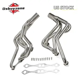 Eh28166-3-os Osbuyzone Pair Stainless Exhaust Headers Kit For Chevy Sbc 267-400 V8 70-87 / Camaro 70-81