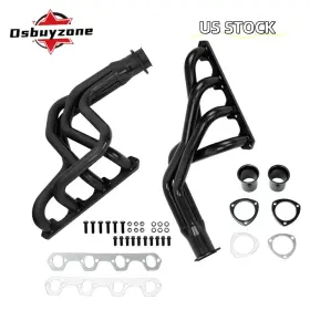 Eh28226x-2-os Osbuyzone For 1969-1979 Ford F-100 F100 5.0 V8 302w Pickup Truck 2wd Exhaust Headers Black