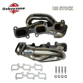 Eh28277-3-os Osbuyzone New For 11-17 Ford Mustang 3.7 V6 Stainless Shorty Exhaust Headers Kit Polished