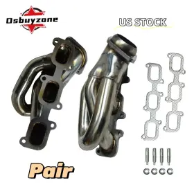 Eh28277-5-os Osbuyzone Stainless Shorty 1-5/8 Exhaust Headers For 2011-2017 Ford Mustang 3.7l V6 Us