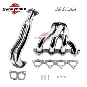 Eh28506-3-os Osbuyzone Polished Header Kit For 94-01 Acura Integra Ls/rs/gs 1.8 B-series B16 B18 B20 Us