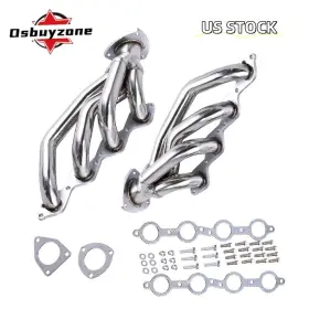 Eh28576-2-os Osbuyzone For Chevy Avalanche Silverado Tahoe Gmc Sierra 4.8l/5.3l 00-06 Exhaust Headers
