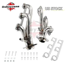Eh28716-3-os Osbuyzone Pair Exhaust Shorty Headers Kit For 01-11 Ford Ranger Explorer 4.0l V6 Stainless