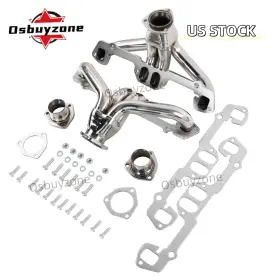 Eh28770-3-os Osbuyzone For Dodge Chrysler Plymouth Small Block 273-360 5.2/5.6 Stainless Shorty Headers