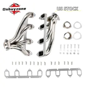 Eh28919-4-os Osbuyzone Pair Stainless Hugger Exhaust Headers Kit For Ford Big Block Fe 330/360/390/428