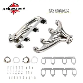 Eh28919-6-os Osbuyzone New Stainless Steel Shorty Manifold Kit For Ford Big Block Fe 330 360 390 428 Us