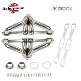 Eh28921-2-os Osbuyzone Pair For 59-78 Dodge Chrysler Plymouth Big Block 373-440 Shorty Exhaust Headers