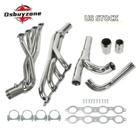 Eh28948x-4-os Osbuyzone For Chevy Gmc Silverado Sierra 1500 5.3l 6.2l 2014 2015-2017 Exhaust Headers New