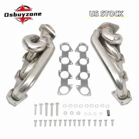 Eh28980-3-os Osbuyzone Pair Stainless Shorty Exhaust Headers For Dodge Ram 1500 2009-2018 5.7l Hemi V8